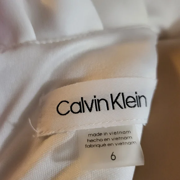 NWOT Calvin Klein Women's Sleeveless Fitted Cocktail Sheath Dress 6 - Picture 8 of 9